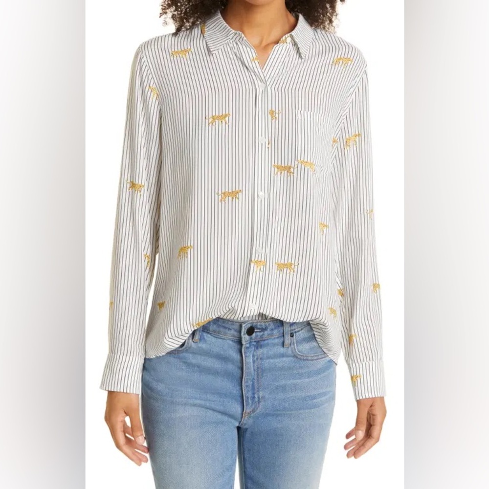 NWT Rails Kathryn Stripe Wildcats Shirt
